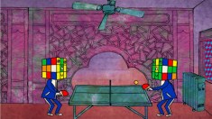 Magic Cube and Ping Pong Still1